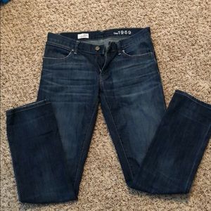 Gap size 26 boyfriend jeans